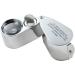 MSLAN 40X Full Metal Illuminated Jewelers Magnifier - Pocket Folding Magnifying Glass with LED Light for Currency Detecting and Jewelry Identifying - Buy Online on GoSupps.com