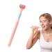 3-page toothbrush 3-page toothbrush for children and adults Macaron toothbrush with soft bristles for the whole family adults children special needs autistic people pink