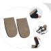 NOLITOY Height Increase Half Pads 4 Pairs Anti-Slip Cushions for Men & Women | Comfortable Shoe Lift & Suede Heel Pads for Sports - Buy Online on GoSupps.com