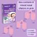 Runesol Snoring Relief Nasal Dilator - 8 Mixed Pink Nose Vents for Men and Women | Anti Snoring Devices for Sleep | Stop Snoring Aid and Snore Stopper - Buy Online on GoSupps.com