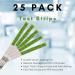 25 Pack ETG Strips - Rapid 80 Hour Detection Time, High Sensitivity - Instant Results in 5 Min - Buy Online on GoSupps.com