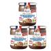 Lucien Georgelin Nutriscore A Hazelnut Chocolate Spread No Sugar Added Set of 3 Jars 400g