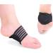 Doact Padded Compression Arch Support - Relief for Plantar Fasciitis Flat Feet & Foot Pain for Men & Women - Buy Online on GoSupps.com