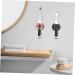 Mikinona 4pcs Nail- Seamless Hook Towel Hook Razor Holder Hook for Wall Bathroom Wall Hooks - Buy Online on GoSupps.com