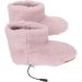 Potruwe Heated Slippers & Socks - Cozy Winter Foot Warmers | Electrical Heating Boots for Cold Feet (Pink) - Buy Online on GoSupps.com