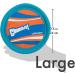 Chuckit! Lite Flight Dog Fetch Toy Large (10 Inch Diameter) - Buy Online on GoSupps.com