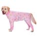 YeaPeeto one-divider for dogs for relaxation for large and medium-sized dogs pajamas full body for hair loss allergies anti-licks wound protection bowling alternative (5xl elephant) 5xL elephant
