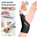 Tendon Sheath Wrist Brace for Keyboard Players Thumb Pain Relief Protector Sleeve Support Discomfort Injuries Protective Healing Black B - Buy Online on GoSupps.com