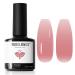 Modelones Jelly Gel Nail Polish 15ML Jelly Pink Translucent Sheer Nude Colors Neutral Skin Tone Gel Polish Milky Clear Ice Pink Soak off UV LED Cured at Home Salon DIY French Manicure Nails Art Jelly Neutral Pink