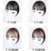 Bangs Clip in Bangs Front Synthetic 3D Air Fringe Bangs Clip in Bang Hair Extensions Straight Synthetic Hairpiece Soft Natural Hair Accessories For Women Girl for Women Curved Bangs for Daily Wear ( 1 PC C-1(2) - Buy Online on GoSupps.com
