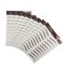 BIUDECO 9 sheets Eyebrow Sticker Artificial Hairlike Stickers Eyebrows Transfers False Imitation Shaping 21x14.7cm Brown