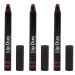 3x Douglas Make-up 978005 Lips Lipstick Dare To Wish Set