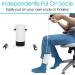 BHDK Sock Aid - Professional Pulling Assist Device for Easy On/Off, Non-Slip Handle for Elderly, Patients, Disabled, Pregnant, Diabetics - Buy Online on GoSupps.com