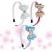 Minkissy 3-Piece Glitter Hair Ties for Kids - Sequins Rainbow Bows & Loop Knots - Perfect for Girls - Frontal Ligaments & Teeth Design - Buy Online on GoSupps.com