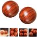 Healeved Solid Wood Massage Balls - 2-St Disk Set for Hand Roller Therapy Circulation & Meditation - Rosewood 5x5cm - Buy Online on GoSupps.com