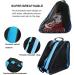 Nusogon Roller Skate Bag | Adjustable Shoulder Strap | Breathable Oxford Cloth | Skating Shoes Storage | Blue | Women Men Adults - Buy Online on GoSupps.com