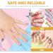 FOMIYES 2 Sets Children's Nail Art Toys Kids Toys Nail Decor Girls Manicure Kit for Kid Age 8-12 Glitter Outfit Toddler Toys Nail Accessories Charms Toddler Suits 3d Paper Decorate Make up - Buy Online on GoSupps.com