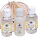 La Maison du Savon de Marseille - French Shampoo Body Wash and Body Lotion Travel Set - Daisy Fragrance - Stay Clean Fresh and Moisturised On the Go - 1.69 Fl Oz Bottles