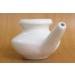 2activelife Handcrafted Ceramic Neti Pot for Nasal Cleansing 10 oz White | Ayurvedic Jal Neti Sinus Rinse Tool | Durable Lightweight Dishwasher Safe | Made in India - Buy Online on GoSupps.com