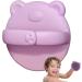 Durable Baby Hair Shower Comb & Silicone Shampoo Brush - Scalp Peeling & Massage Tool for Kids - Cartoon Portable Bathroom Accessories in Multicolor - Buy Online on GoSupps.com