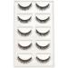 Vivis 3D Faux MinkFalse Eyelashes 5 Pairs Extra Short Natural Lashes Volume Hand-made Thick Dramatic Fake Eye Lash Black Soft Clear Band for Various Makeups - 3D-15 - Buy Online on GoSupps.com
