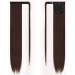 Buy JJstar 70 cm Long Straight Dark Brown Ponytail Hairpiece - Premium Synthetic Hair Extensions for Women & Girls - Buy Online on GoSupps.com