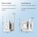 Buy M30 Dental Water Flosser - 600ML 10 Adjustable Pressure Oral Irrigator with 4 Jet Tips for Braces & Gum Care | Fast International Shipping - Buy Online on GoSupps.com