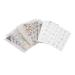 Nail Decals Environmentally Friendly Materials Lasting Effect Nail Art Stickers Bright Clear Patterns for Decoration