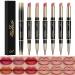 QIC Dual-Ended Lipstick & Liner Pen - Rose Red | Long-Wearing Everyday Glam | 14 Shade Collection - Buy Online on GoSupps.com