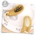 Buy 2-Piece Beech Wood Hair Comb Set - Antistatic Scalp Massage & Combat Hair Struggles - Perfect for Women - Buy Online on GoSupps.com