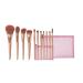 Makeup Brush 11-piece Beginner Synthetic Fiber Makeup Brush Super Soft Popular Daily Makeup with 2 Cosmetic Bags Brush Sets