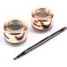 Eyebrow Pen Eye Makeup Tool 2 in 1 Waterproof Longlasting Eyebrow Eyeliner Cream Smoky Eye Makeup Cosmetic Tool Brown Black - Buy Online on GoSupps.com