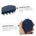 BCOATH Silicone Bathing Brush & Hair Washing Comb - Scalp Massage Device | Water Drop-Shaped Brush (8.5x7cm) for Ultimate Hair Care - Buy Online on GoSupps.com