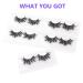 5 Pairs 25mm 3D Long Mink Lashes - Fluffy Reusable Criss-Cross Dramatic Thick Eyelashes (IM145) | International Shipping - Buy Online on GoSupps.com