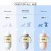 UPIS 2 Count Silicone Straw Refill Pack - Anti Colic Air Vent, BPA-Free, Cross-Cut Design - 6 Month+ Compatible with UPIS Straw Cup - 2 Pack - Buy Online on GoSupps.com
