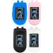 Buy Premium Silicone Fingertip Oximeter Cover - Portable Pulse Protector for Home & Travel (Black/White) - Fast International Shipping - Buy Online on GoSupps.com