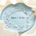 EASEDAILY Silver Leaf Flower Bride Wedding Hair Vine with Pearl Accents - 15.7inch Headpiece for Women and Girls - Buy Online on GoSupps.com