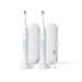 Sonicare Protective Clean Rechargeable Toothbrushes 2 Handless 3 Brush Heads & 2 Travel Case & 2 Chargers