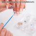 Cuttte 500 PCS Disposable Microbrush Applicators for Eyelash Extensions & Makeup - Blue (2.5mm Head) - Buy Online on GoSupps.com