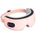 Eye Massager with Airbag Kneading,Constant Temperature Hot Compress, Multi-Frequency Vibration and Bluetooth Music (L, Pink) L Pink