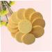50 Pack Yellow Round Compressed Makeup & Bath Sponges - Face Wash, Body Cleansing, Exfoliating Loofah Kit - Buy Online on GoSupps.com