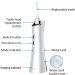 GeRRiT Professional Cordless Water Flosser | Rechargeable Dental Oral Irrigator for Braces Care | 5 Jet Tips 3 Modes IPX7 Waterproof 300ML Tank - Ideal for Travel & Home Use - Buy Online on GoSupps.com