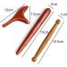 Premium Wood Massage Set | 3PC Gua Sha & Trigger Point Massage Tools for Neck Shoulders Hands & Feet - Buy Online on GoSupps.com