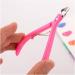 PSGS ABS Handle Toenail Ingrown Nail Art Cuticle Nipper Clipper Edge Cutter Manicure Scissor Plier Tool Pedicure Dead Skin Remover (Color : Random) - Buy Online on GoSupps.com