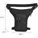 Fenteer Waterproof Outdoor Thigh Pocket Hip Bag - Zippered Durable PU Material for Men & Women - Excellent Workmanship - Black - Buy Online on GoSupps.com