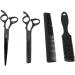 Hair Cutting Scissors Set with Straight Shear and Thinning Shear for Home Salon Barber - Buy Online on GoSupps.com
