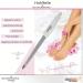 SCHWERTKRONE Hollow File - Curved Nail File for Manicure & Pedicure - 17.5 cm - Premium Made in Germany - International Shipping Available - Buy Online on GoSupps.com