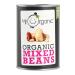Mr Organic - Mixed Beans 400g - Organic. High in Protein & Fibre - Ready to Eat - Perfect for Salads Stews and Soups - Non-GMO and Gluten-Free 400g (Pack of 1)