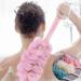 Bath Sponges for Adults Bath Sponge Mesh Pouf Bath Sponge Foam Loofah Sponge (Color : Pink) - Buy Online on GoSupps.com