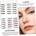 DOITOOL 6pcs Eyeliner Stickers Lash Tape Self- Invisible Tape Eye Line Strip Double Eyelid Beauty Products - Buy Online on GoSupps.com
